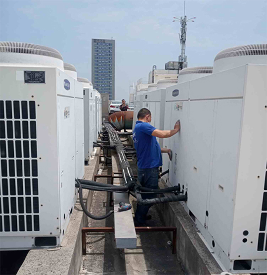 长安中央空调制热和不制冷系统维修方法